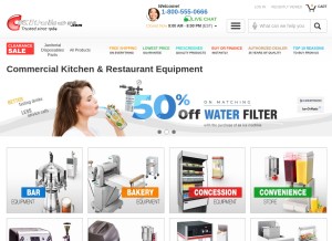 How ckitchen.com looks like on a tablet such as an iPad.