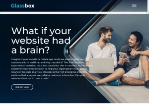 How clarisite.com looks like on a tablet such as an iPad.
