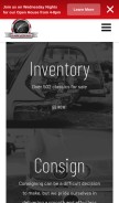 How classicautomall.com looks like on a mobile device such as an iPhone.