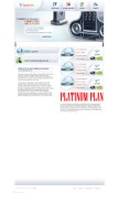 How classyhost.com looks like on a mobile device such as an iPhone.