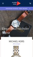 How clever-ever.de looks like on a mobile device such as an iPhone.