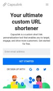 How cli.re looks like on a mobile device such as an iPhone.