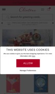 How clintonsretail.com looks like on a mobile device such as an iPhone.