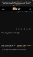 How cliptv.vn looks like on a mobile device such as an iPhone.