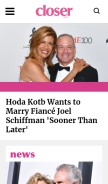 How closerweekly.com looks like on a mobile device such as an iPhone.