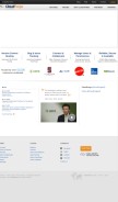 How cloudforge.com looks like on a mobile device such as an iPhone.