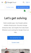 How cloudplatformonline.com looks like on a mobile device such as an iPhone.