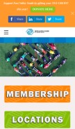 How clubzona.org looks like on a mobile device such as an iPhone.