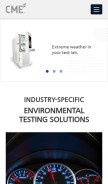 How cmenvirosystems.com looks like on a mobile device such as an iPhone.