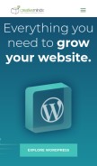 How cminds.com looks like on a mobile device such as an iPhone.