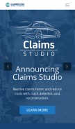How cmtelematics.com looks like on a mobile device such as an iPhone.
