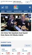 How cnbcindonesia.com looks like on a mobile device such as an iPhone.