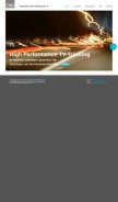 How cnd-motionmedia.de looks like on a mobile device such as an iPhone.