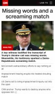 How cnn.com looks like on a mobile device such as an iPhone.