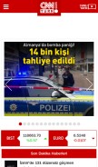 How cnnturk.com looks like on a mobile device such as an iPhone.