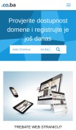 How co.ba looks like on a mobile device such as an iPhone.