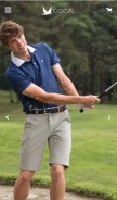 How cocalwear.com looks like on a mobile device such as an iPhone.