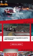 How codemasters.com looks like on a mobile device such as an iPhone.