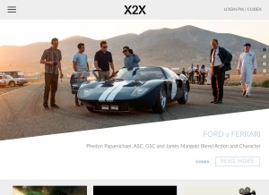 How codex.online looks like on a tablet such as an iPad.