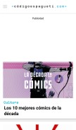How codigoespagueti.com looks like on a mobile device such as an iPhone.