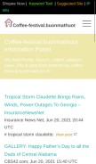 How coffee-festival.buonmathuot.vn looks like on a mobile device such as an iPhone.