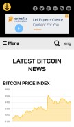How coinidol.com looks like on a mobile device such as an iPhone.