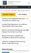 How cointelegraph.com looks like on a mobile device such as an iPhone.