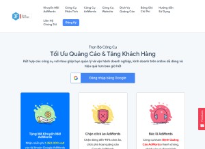How cokhach.com looks like on a tablet such as an iPad.
