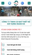 How cokhinganha.vn looks like on a mobile device such as an iPhone.