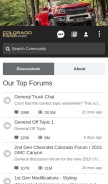 How coloradofans.com looks like on a mobile device such as an iPhone.