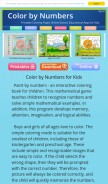 How coloritbynumbers.com looks like on a mobile device such as an iPhone.