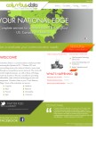 How columbusdata.com looks like on a mobile device such as an iPhone.