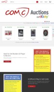 How comc.com looks like on a mobile device such as an iPhone.