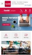 How comed.com looks like on a mobile device such as an iPhone.
