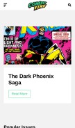 How comicvine.com looks like on a mobile device such as an iPhone.