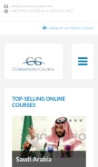 How commisceo-global.com looks like on a mobile device such as an iPhone.