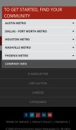 How communityimpact.com looks like on a mobile device such as an iPhone.