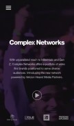 How complexnetworks.com looks like on a mobile device such as an iPhone.
