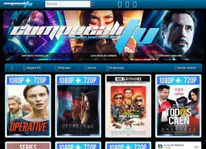 How compucalitv.com looks like on a tablet such as an iPad.