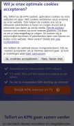 How concepts.nl looks like on a mobile device such as an iPhone.