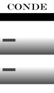 How conde.ro looks like on a mobile device such as an iPhone.