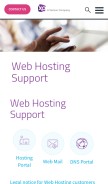 How connect.net looks like on a mobile device such as an iPhone.