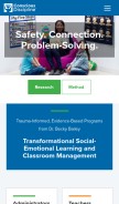 How consciousdiscipline.com looks like on a mobile device such as an iPhone.