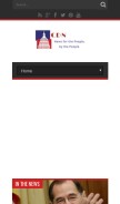 How conservativedailynews.com looks like on a mobile device such as an iPhone.