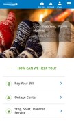 How consumersenergy.com looks like on a mobile device such as an iPhone.
