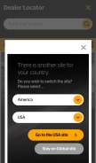 How continental-tires.com looks like on a mobile device such as an iPhone.