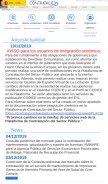How contrataciondelestado.es looks like on a mobile device such as an iPhone.