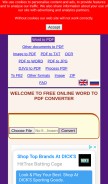 How convertonlinefree.com looks like on a mobile device such as an iPhone.