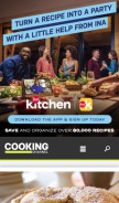 How cookingchanneltv.com looks like on a mobile device such as an iPhone.