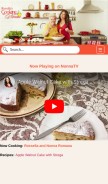 How cookingwithnonna.com looks like on a mobile device such as an iPhone.
